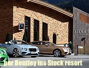 Per Bentley zum STOCK*****resort ins Zillertal. Zweimal Luxus mit Stil... Edel cruisen in die Wohlfühl-Oase (©Fotos: munichpress.de / Guenther Reisp)